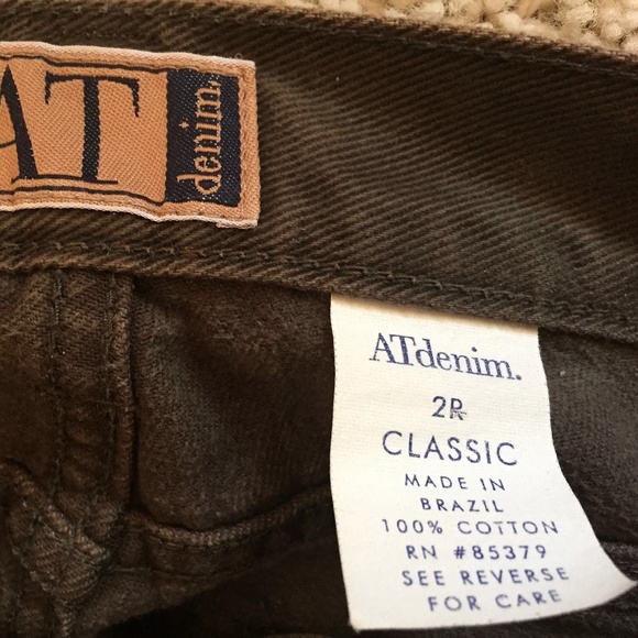 In Fashion HighWaist AnnTaylor,BrushedDenim Jeans - Picture 7 of 8